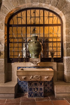 Detalle - Fuente de piedra.